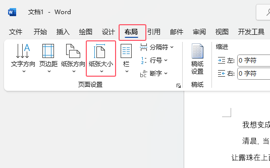 Word2021ΰA4O(sh)żС2